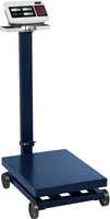 Steinberg Systems Plošinová váha - 600 kg / 0,1 kg - 40 x 30 cm - rolovací - LCD