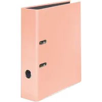 FALKEN Pastell Color Ordner Pfirsich Orange Karton 8,0 cm