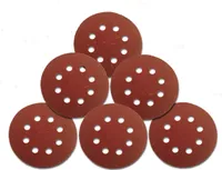 25 St. Klett Ø125 mm Schleifscheiben Schleifpapier  8 Loch Körnung 40 - 220 60