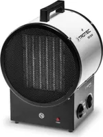TROTEC Keramik-Heizlüfter TDS 30 M mit 5 kW, zwei Heizstufen plus separater Kaltluftstufe, Überhitzungsschutz, standsicher, robust, leise, optimal zur Innenraumbeheizung