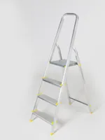 Axentia Haushaltsleiter, Aluminium, 4 Stufen