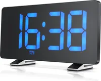 Rádiobudík Bearware, digitálny rádiobudík s automatickým stmievaním, funkciou Snooze, pamäťou 15 FM rádií