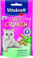 Vitakraft Cat Snack Crispy Crunch s mätovým olejom - 8 x 60 g