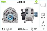 VALEO 439311 - OE 028903028D Lichtmaschine für TT (8N), A4 (8D), A3 (8P), A3 (8L), A2 (8Z), Toledo II (1M2), Toledo I (1L2), Leon (1M1), Inca (6K), Ibiza (6J, 6P), Ibiza (6L), Ibiza (6K), Cordoba (6K), Cordoba (6L), Arosa (6H), Altea (5P), Alhambra (7V), Roomster (5J), Octavia II (1Z), Octavia I (1U), Fabia II (54), Fabia I (6Y), Golf IV (1J), Golf Plus (5M), Golf V (1K), Golf III (1H), Caddy II (9K), Bora (1J), Lupo (6E1, 6X1), T5, New Beetle, Passat (35I), Passat (3B), Passat (3C), Polo (6N), Polo (9N), P