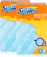 Swiffer Staubmagnet Tücher 9er - Nimmt 3x mehr Staub und Haare auf (2er Pack)