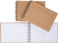 VBS 3er-Pack Album mit Passepartout DIN A5 20x15cm