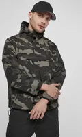 Brandit Fleece Pull Over Windbreaker darkcamo - 4XL