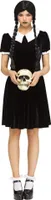 Gothic Schulmädchen Kostüm für Halloween Karneval Größe: M-L