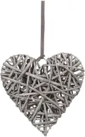 Wanddeko "Herz" - Weide - D25cm - Atmosphera créateur d'intérieur