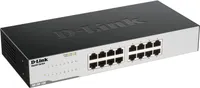 D-Link GO-SW-16G Nie zarządzany L2 Gigabit Ethernet (10/100/1000) 1U Czarny