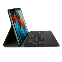 Pokrowiec z klapką i zintegrowaną klawiaturą Bluetooth dla Galaxy Tab S7 11.0 - czarny