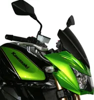 Szyba motocyklowa MRA KAWASAKI Z  750 R, ZR750N, 2011-, forma T, czarna