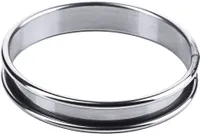 Contacto Edelstahl Tortenring 10 cm, Höhe 2 cm