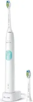 Zubná kefka PHILIPS ProtectiveClean 4300, s 2 hlavami, farba biela