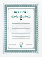 Dokument Bilderrahmen mit Klarglas Urkunde Foto Rahmen PS-1 Portraitrahmen Frame - Farbe: Weiß | Format: 21x29,7 DIN A4