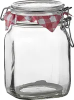 Bormioli Rocco Fido Aufbewahrungsbehälter Glas Bügelverschluss 1115 ml