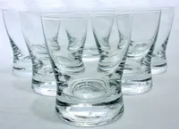 Johnnie Walker Gläser-Set 6 Whisky Gläser, 200ml Design, Scotch gläser Whiskeyglas, Qualität, aus robustem Glas, Tumbler, Gläserset, Whiskey Glas