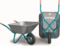 Schubkarre Bully 140 l mit doppeltem Boden