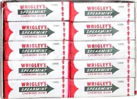 Wrigley's Spearmint Kaugummi Multipack - 20 x 5 Streifen