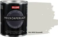 OELLERS Premium Heizkörperlack 1L RAL 9002 Grauweiß Heizungsfarbe Heizungslack Heizkörperfarbe