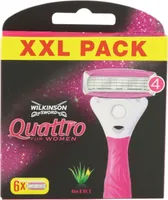 Żyletki Wilkinson Quattro for Women, opakowanie 6 sztuk