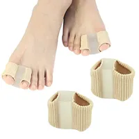 10 Stück Gebrochene Zehenbandagen Zehenschienenglätter Bandage für  Hammerzehen überlappende Zehen und Korrektur gebogener Zehen, Stoff  Zehenpolsterbandagen Zehentrennung