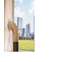 DMS® Fensterabdichtung für mobile Klimageräte, Klimaanlagen, Wäschetrockner, Ablufttrockner