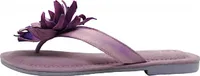 Lazamani Daisy Damen Leder-Zehentrenner Lilac Größe 37