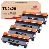 4 XXL Toner kompatibel für Brother TN-2420 DCP-L2530DW HL-L2310D HL-L2350DW 2370DN