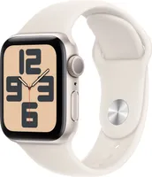 Apple Watch SE (2022) (GPS) 40mm Polarstern mit Sportarmband M/L Polarstern