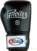 Fairtex BGV1 Lederboxhandschuhe, Schwarz 16 Unzen
