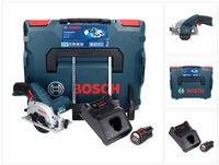 Bosch GKS 12V-26 Professional Akku Handkreissäge 12 V 85 mm + 1x Akku 3,0 Ah + Ladegerät + L-Boxx