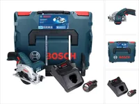 Bosch GKS 12V-26 Professional Akku Handkreissäge 12 V 85 mm + 1x Akku 3,0 Ah + Ladegerät + L-Boxx
