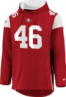 NFL San Francisco 49ers #46 Hoody hooded Jersey Sweater Kaputzenpullover Franchise Overhead (S)