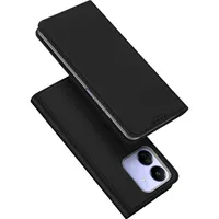 Dux Ducis, etui do Xiaomi Redmi 13C / Poco C65, uchwyt na karty i funkcja podstawki, czarne