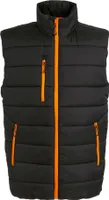 Regatta Professional - Weste für Herren RG9318 (L) (Schwarz/Orangenpop)