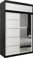 Kleiderschrank, Schiebetürenschrank Schlafzimmer, Schrank VERONA 2 150 mit Aufsatz, Höhe 240 cm