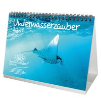 Unterwasserzauber DIN A5 Tischkalender für 2023 Unterwasser - Seelenzauber