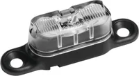 Busch & Müller 53234ASK Lampa tylna Dynamo "Toplight Line small", światło postojowe, 50 mm, czarna/przezroczysta