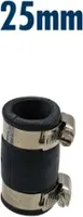 Air Aqua Flexible Muffe 25 mm Gummikupplungen für PVC Rohre