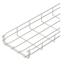 OBO BETTERMANN Gitterrinne VA U-Form 55x200x3000mm Ø3,9mm