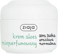 Ziaja Bio Aloesowy krem nieperfumowany do cery suchej i wrażliwej, 50 ml