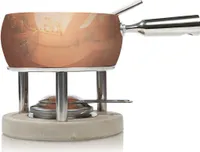 Boska Fondueset Kupfer - Käsefondue - Fondue mit 1,7 L inhalt - Geeignet für Käsefondue - Brennpaste Fondue - Fonduetopf aus Kupfer
