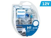 PHILIPS Hauptlampe "WhiteVision ultra", H1, 12V, 55W, Sockel
