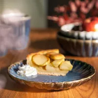 HOMLA MELIDA Dessertteller blau 21 cm