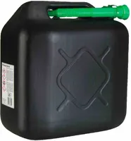 cartrend Kraftstoffkanister Kunststoff 20 Liter mit Ausgießer schwarz