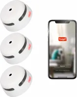 X-Sense XS01-WT Intelligenter Rauchmelder mit Wifi - 3 Rauchdetektoren - Tuya Smart Home - Entspricht der europäischen Norm - Feueralarm