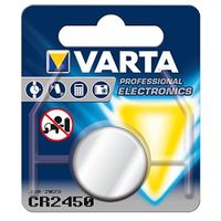 VARTA Lithium Knopfzelle "Professional Electronics" CR2450