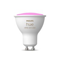 Philips hue Reflektorlampe White & Color Ambiance dimmbar weiß GU10 5,7W 350 lm warmweiß- tageslichtweiß 1 Stk - Kompatibel mit SMART HOME by hornbach