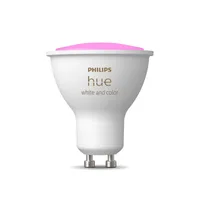 Philips hue Reflektorlampe White & Color Ambiance dimmbar weiß GU10 5,7W 350 lm warmweiß- tageslichtweiß 1 Stk - Kompatibel mit SMART HOME by hornbach